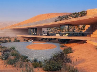 X Architects Desert Resort in Saudi Arabia