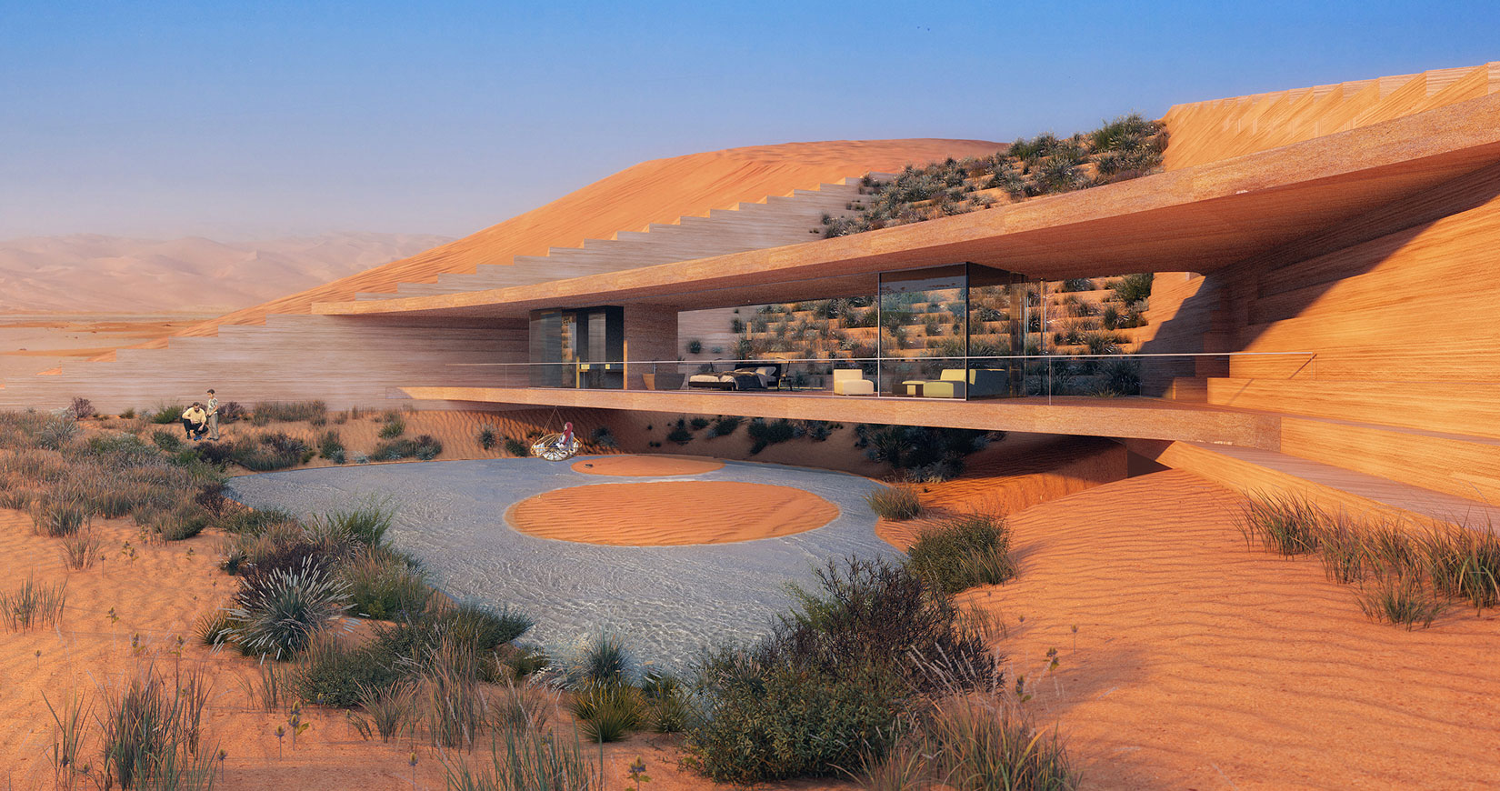 X Architects Desert Resort in Saudi Arabia