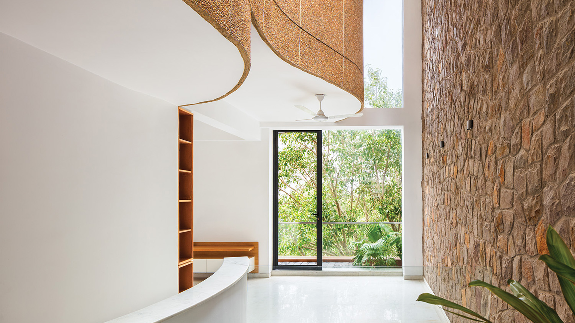 Common area of the upper floor
