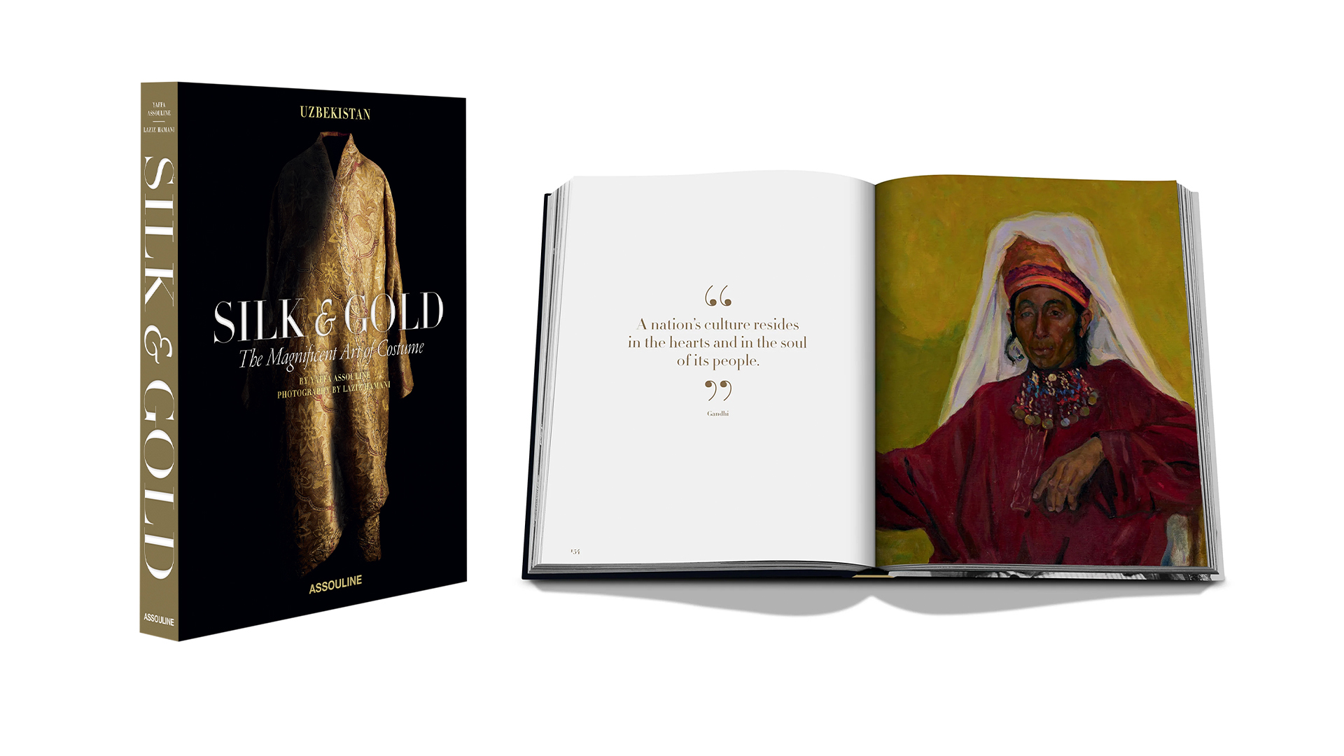 Silk & Gold: The Magnificent Art of Costume by Yaffa Assouline with images by Laziz Hamani